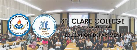 ST.CLARE COLLEGE OF CALOOCAN (EDUC. DEPARTMENT) .